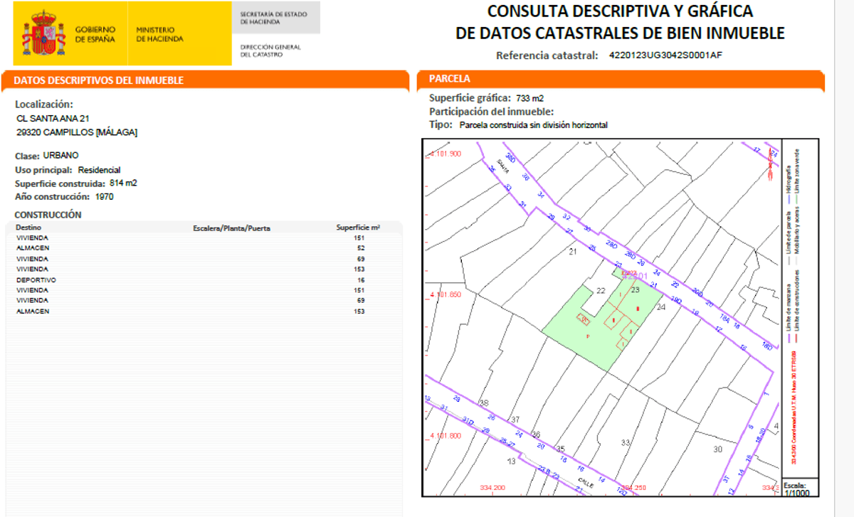 Casa en Venta en Calle Santa Ana - 29