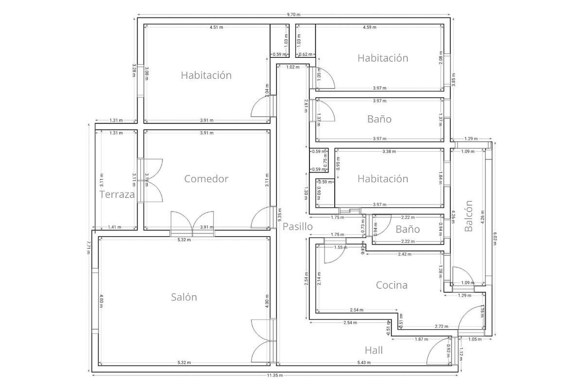 Piso en Venta en Avenida de la Ciudad de Barcelona - 41