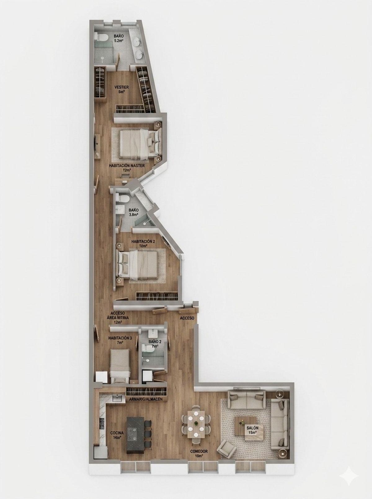 Piso en Venta en Calle de O'Donnell - 19