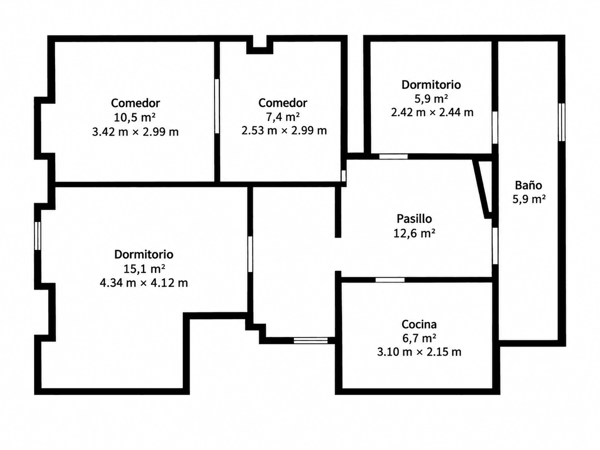 Piso en Venta en Calle Doctor Sanchís Bergón - 28