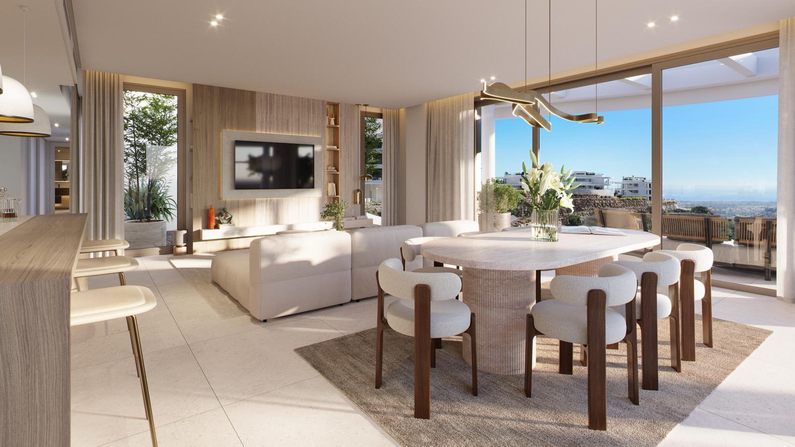 Elegant apartment with panoramic sea views for sale - Benahavís  - 7