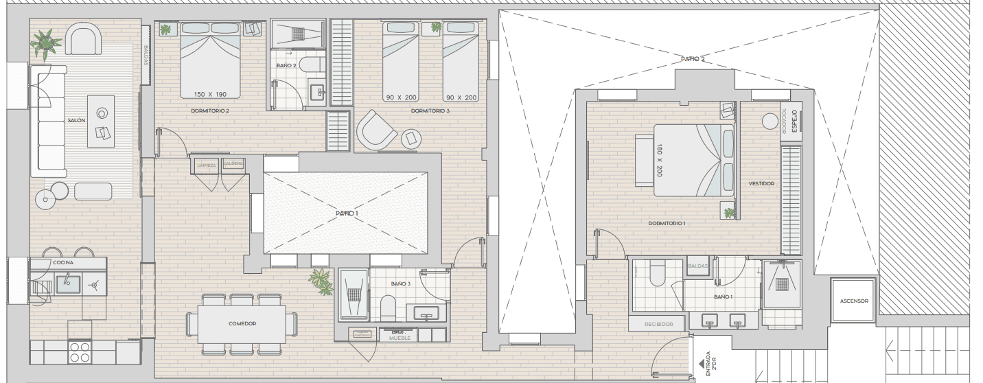 Piso en venta en C. de Montesa - 25