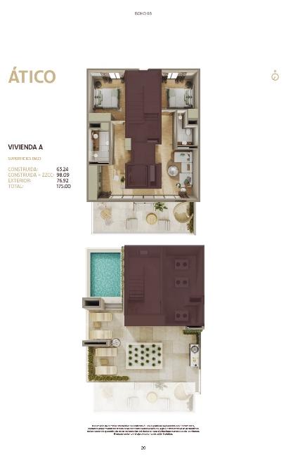 Ático en venta en Calle de Sta Engracia - 2