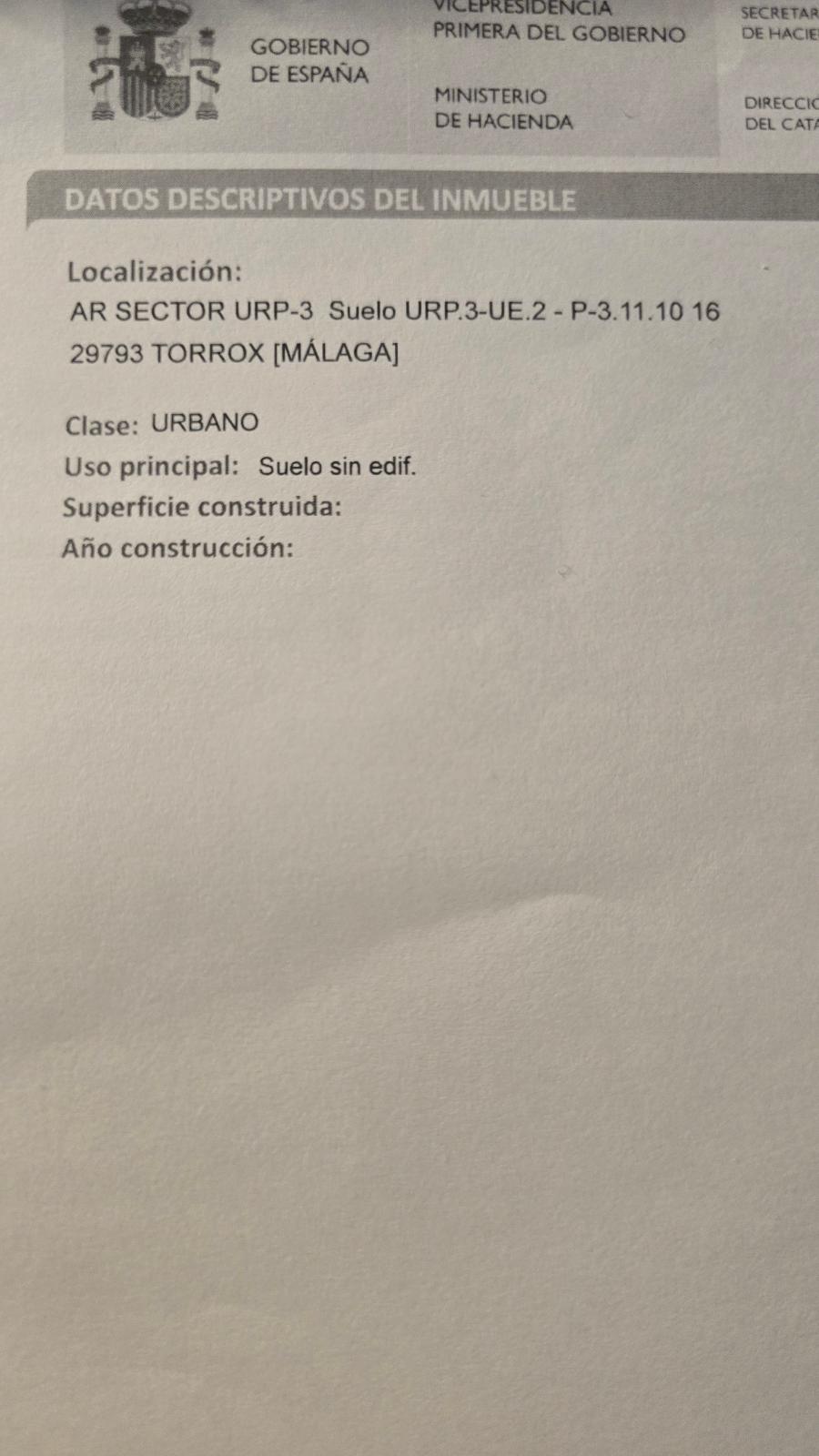 Terreno en Venta en Calle Gloria Fuertes - 5