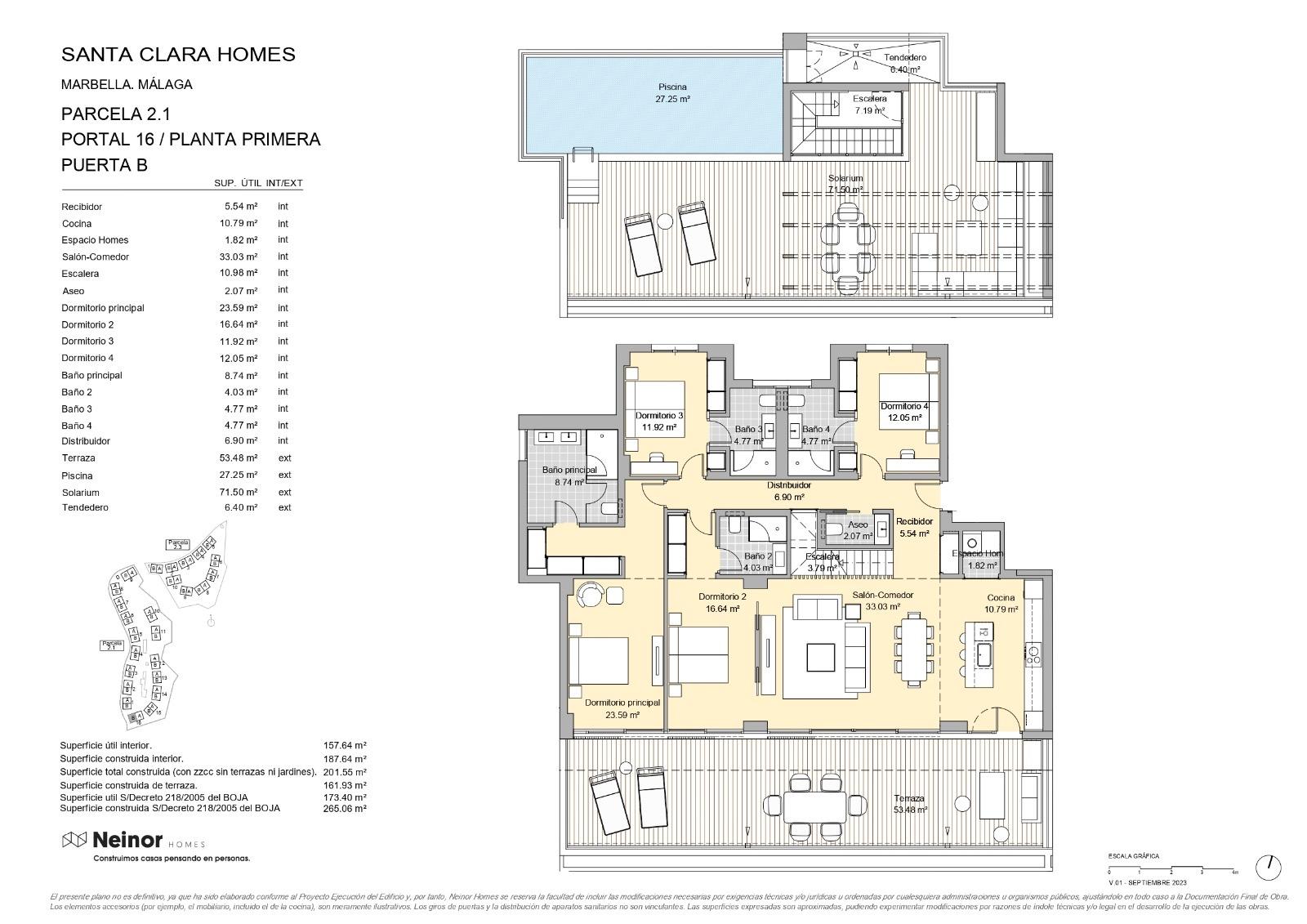 Santa Clara Homes Marbella: Luxury Coastal Living with Private Pool, Solarium & Panoramic Views - 19