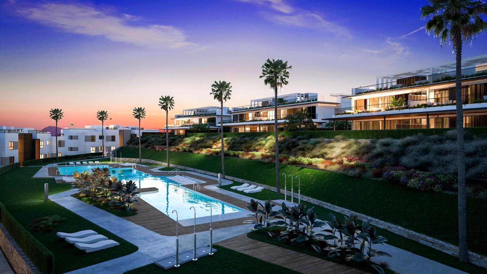 Santa Clara Homes Marbella: Luxury Coastal Living with Private Pool, Solarium & Panoramic Views - 1