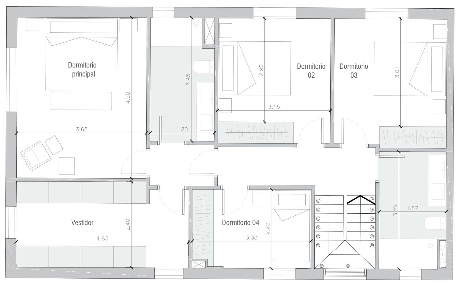 Promoción de 11 exclusivos dúplex de obra nueva en Ses Païsses, en Sant Antoni de Portmany - 16