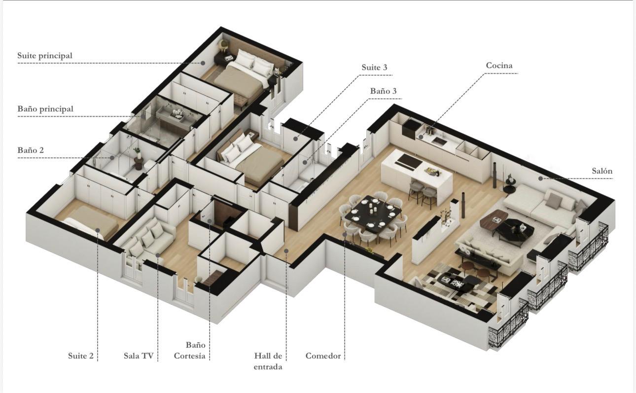 Piso en Venta en Almagro (Chamberí) - 36