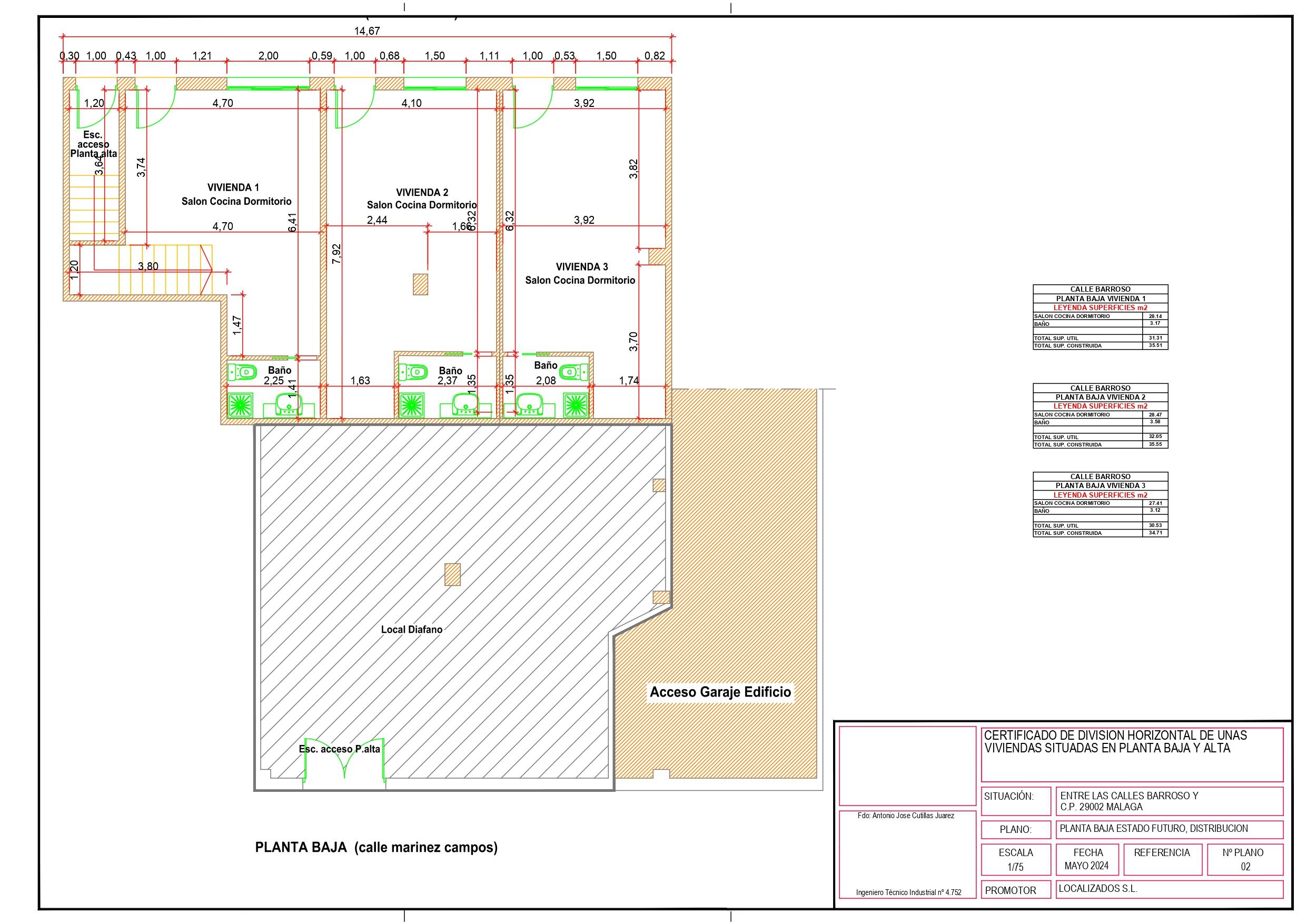 Edificio en Venta en Calle Martínez Campos - 23