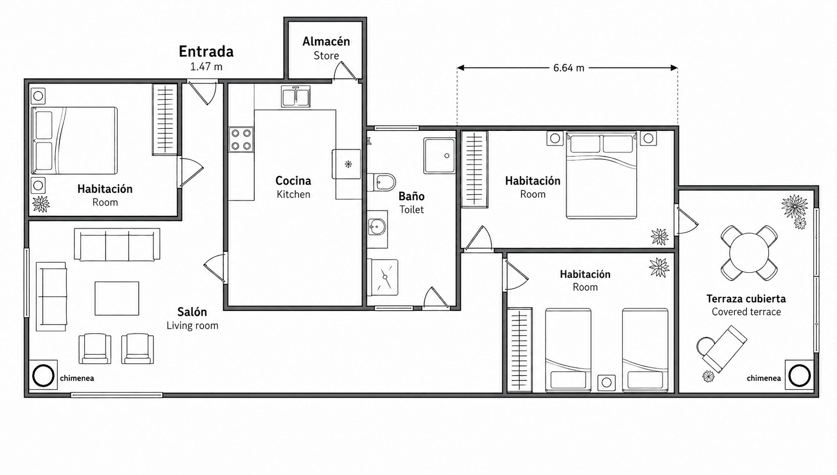 Piso en Venta - Calle Germans Canyas, Santa Eulalia del Río - 7